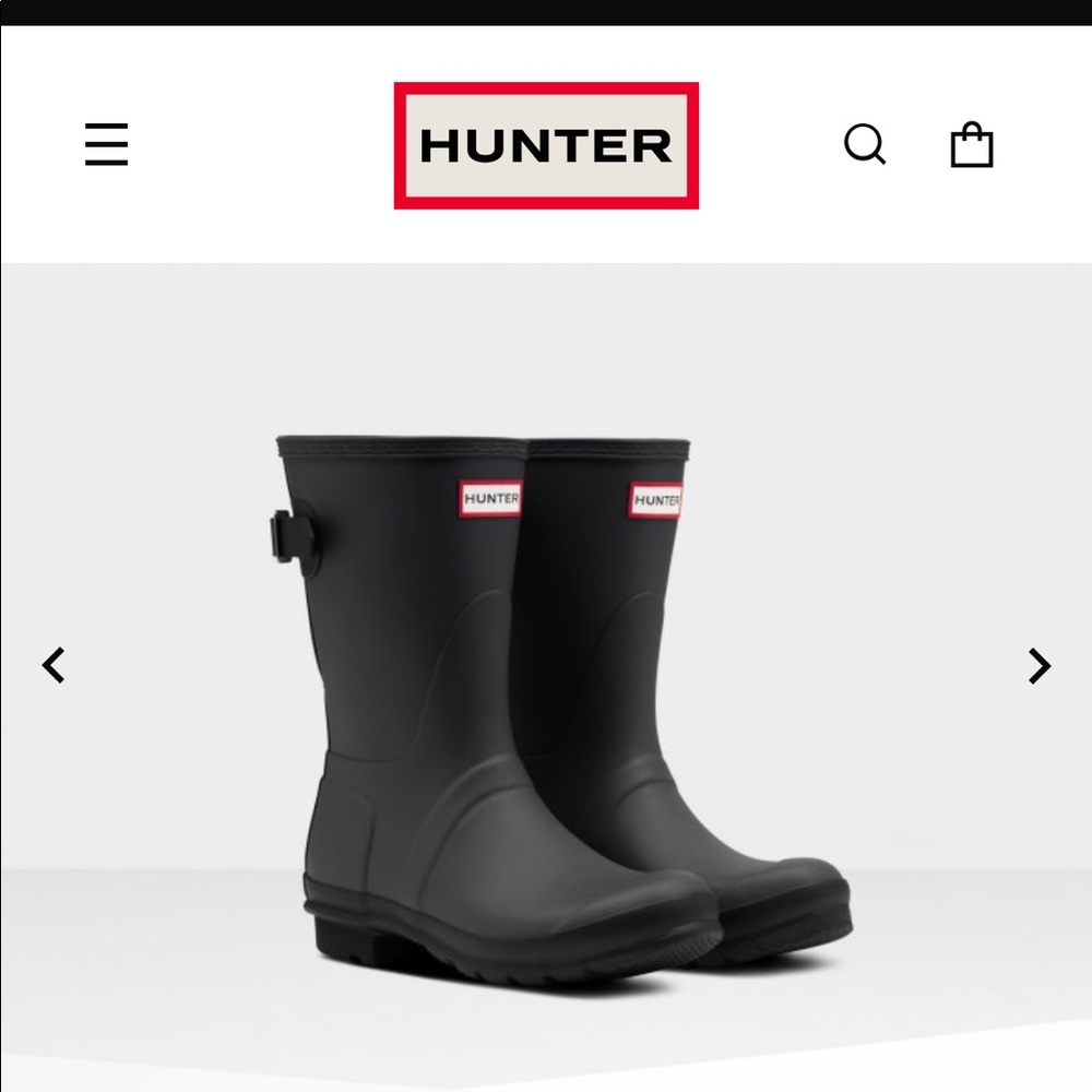 Hunter medium rain boots !!!
